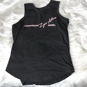 Zyia Active black tank size‎ S